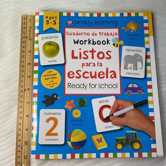 Listos para la escuela/Ready for School Workbook Bilingual English/Spanish - Picture 2 of 16